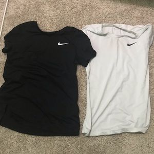 2 Nike Gym shirts size XL Youth